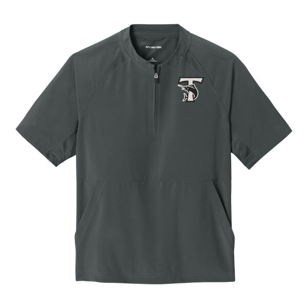 Sport-Tek® Repeat 1/2-Zip Short Sleeve Youth Jacket Thumbnail