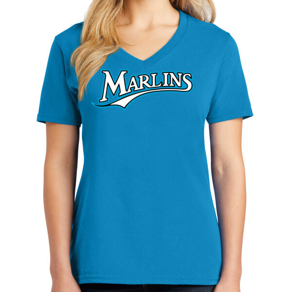 Women's Cottom V-Neck Thumbnail